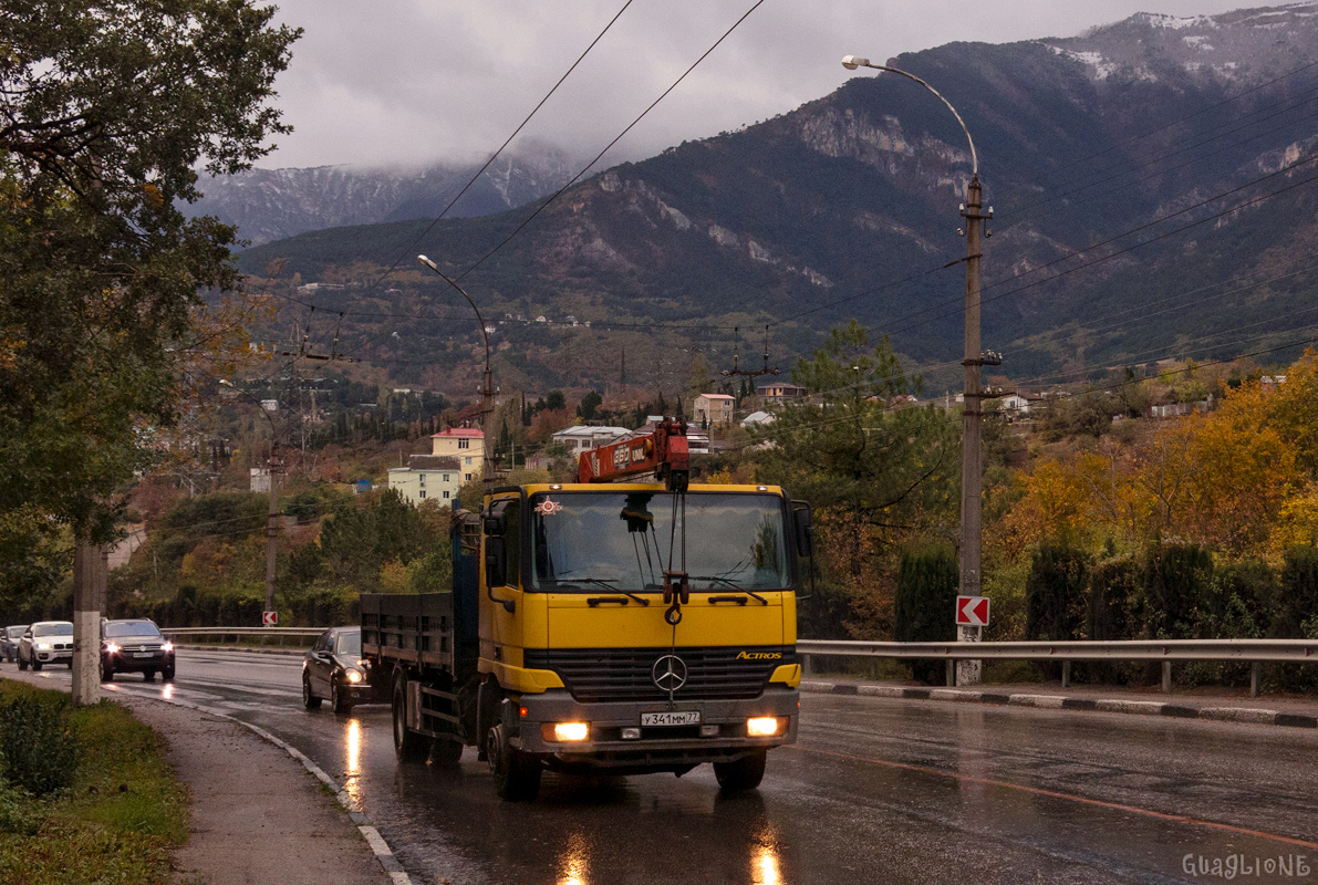 Крым, № У 341 ММ 77 — Mercedes-Benz Actros ('1997) 1840