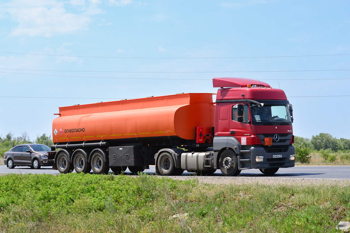 Волгоградская область, № В 248 НМ 134 — Mercedes-Benz Axor 1843 [Z9M]