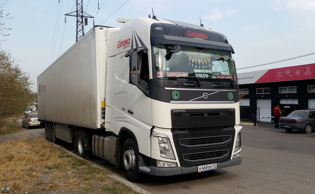 Смоленская область, № А 468 ВЕ 67 — Volvo ('2012) FH.500 [X9P]