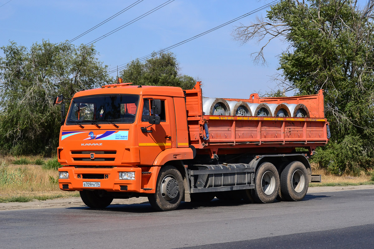 Волгоградская область, № В 709 РН 134 — КамАЗ-65115-42