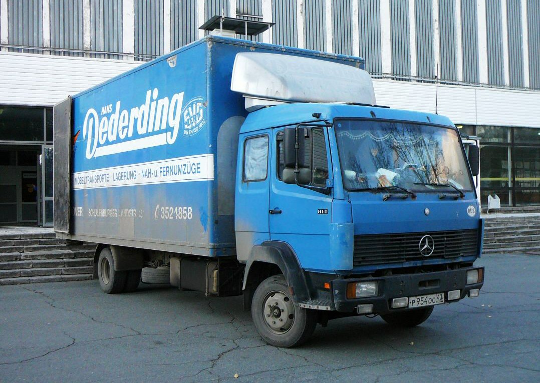 Кировская область, № Р 954 ОС 43 — Mercedes-Benz LK 814