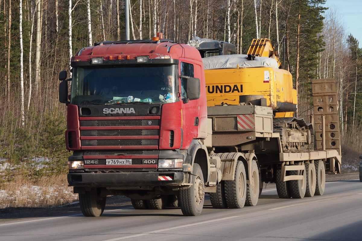 Ханты-Мансийский автоном.округ, № У 769 НХ 86 — Scania ('1996) R124C