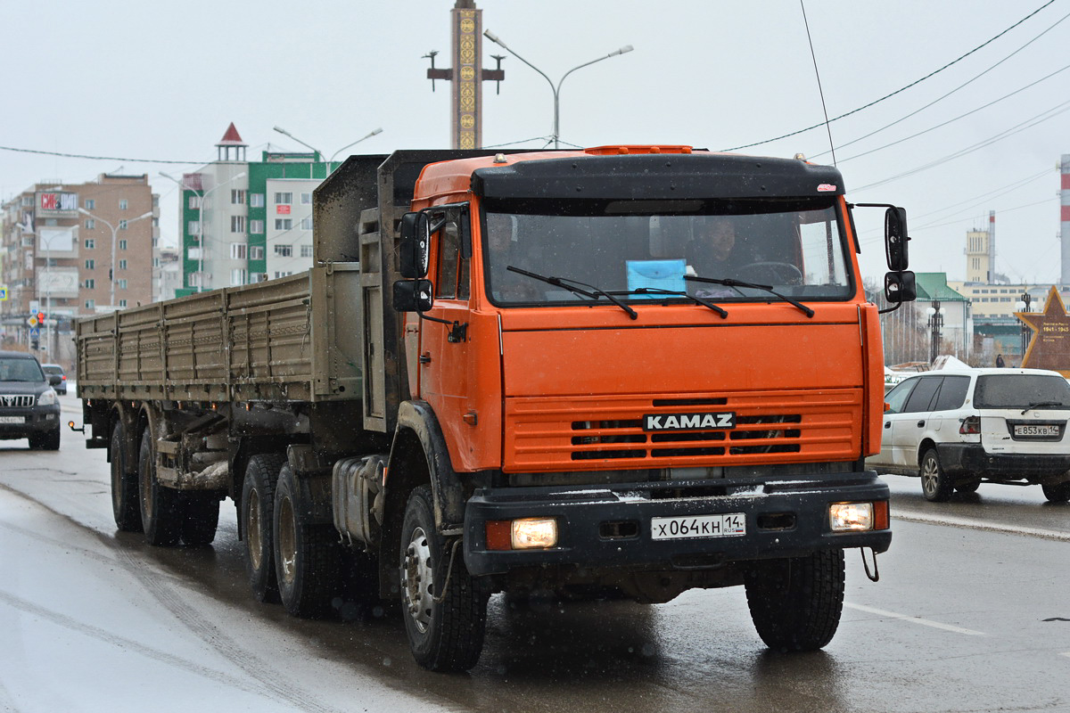 Саха (Якутия), № Х 064 КН 14 — КамАЗ-43118-10 [43118K]