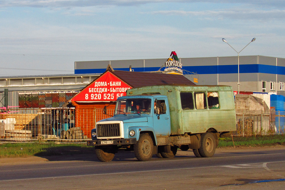 Липецкая область, № А 398 ТТ 48 — ГАЗ-3307