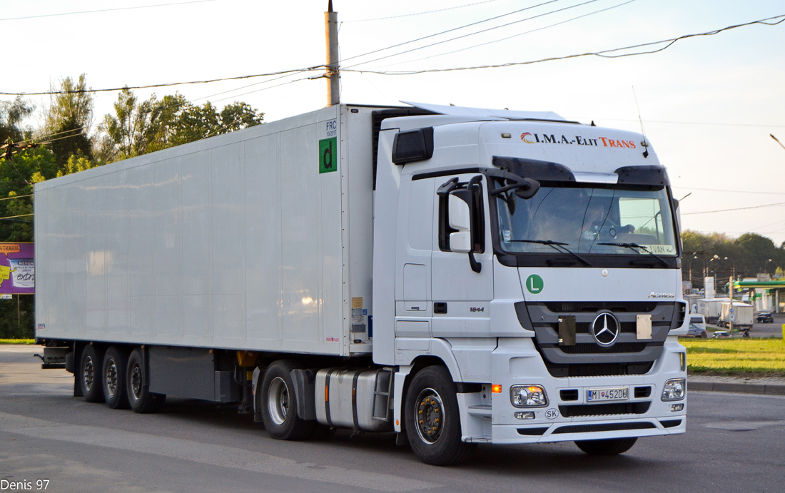 Словакия, № MI-452DU — Mercedes-Benz Actros ('2009) 1844