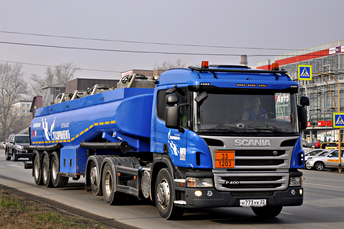 Алтайский край, № Н 773 УК 22 — Scania ('2011) P400