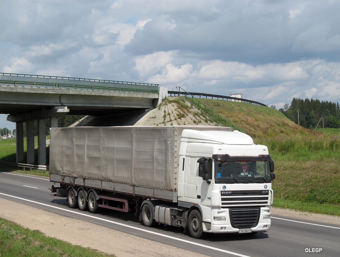 Минск, № АК 6941-7 — DAF XF105 FT