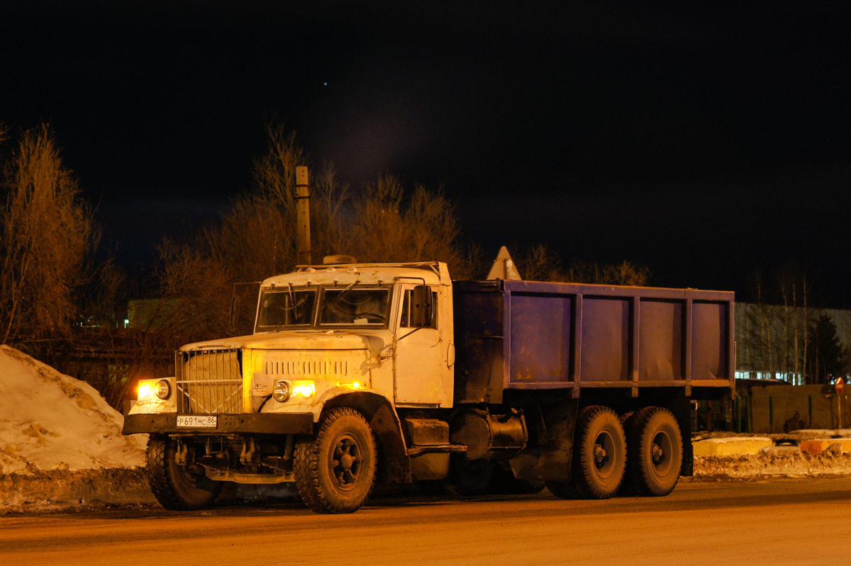 Ханты-Мансийский автоном.округ, № Р 691 МС 86 — КрАЗ-257Б1