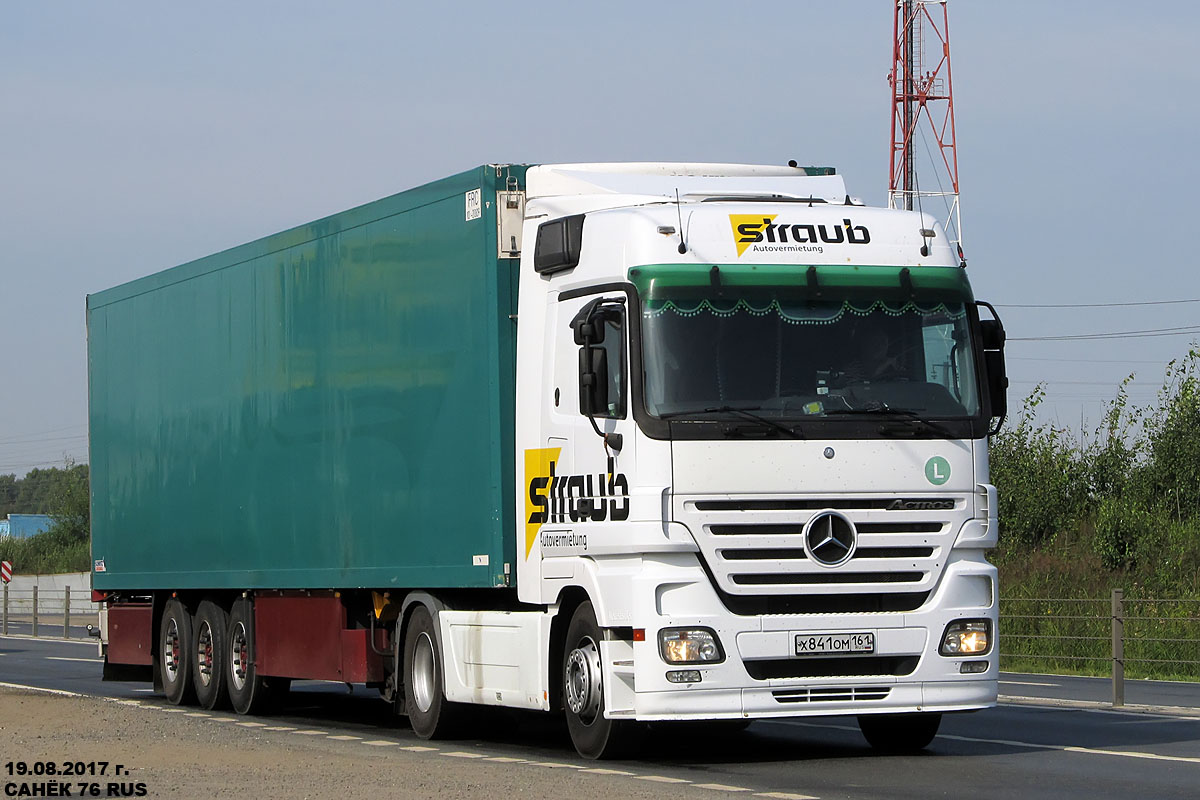 Ростовская область, № Х 841 ОМ 161 — Mercedes-Benz Actros ('2003) 1844