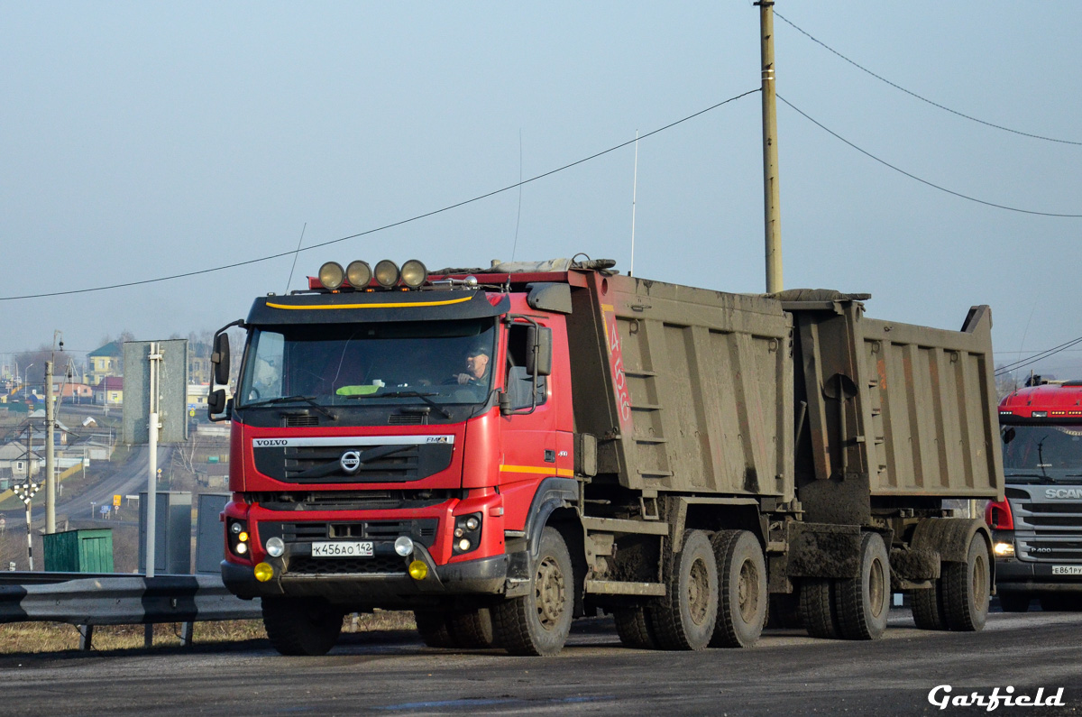 Кемеровская область, № К 456 АО 142 — Volvo ('2010) FMX.400 [X9P]