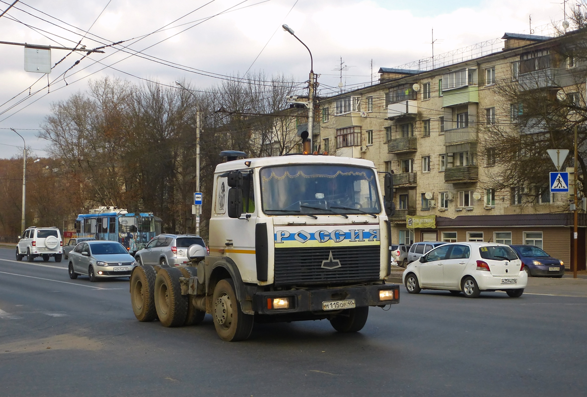 Калужская область, № М 115 ОР 40 — МАЗ-64221