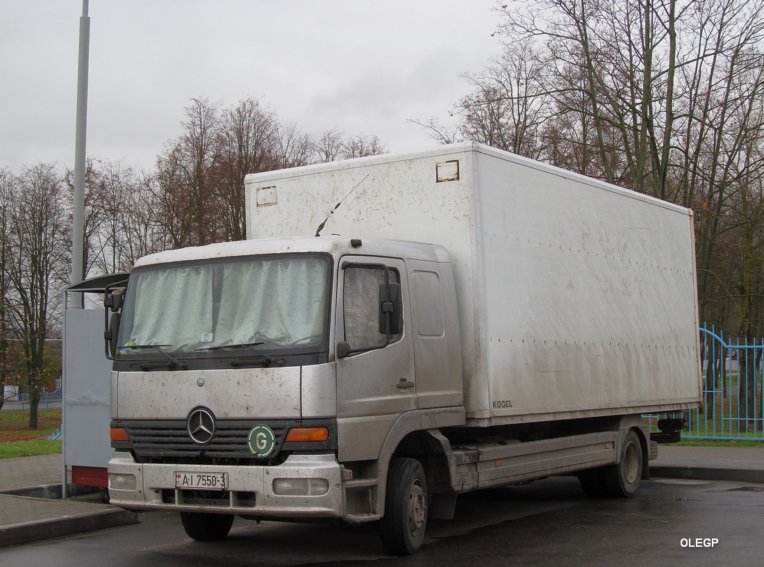 Гомельская область, № АІ 7550-3 — Mercedes-Benz Atego (общ.м)