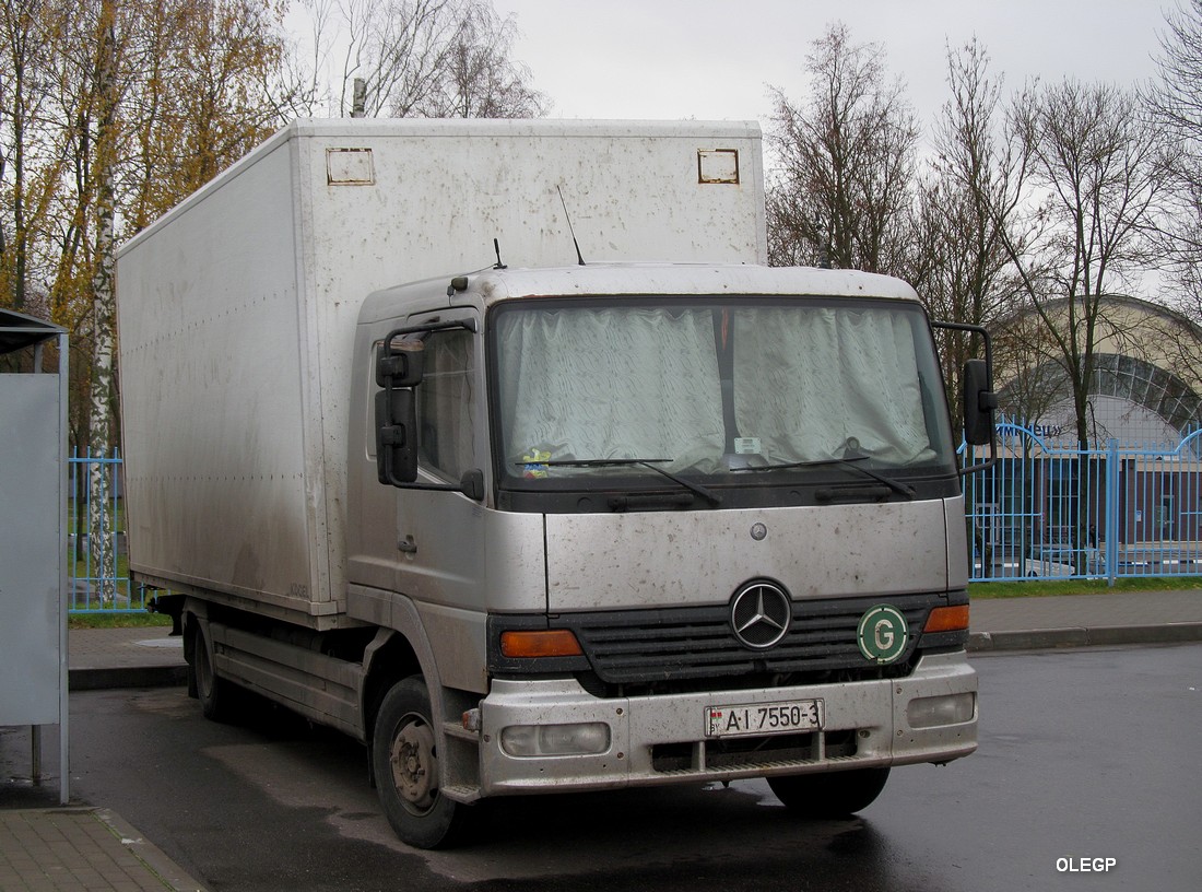 Гомельская область, № АІ 7550-3 — Mercedes-Benz Atego (общ.м)