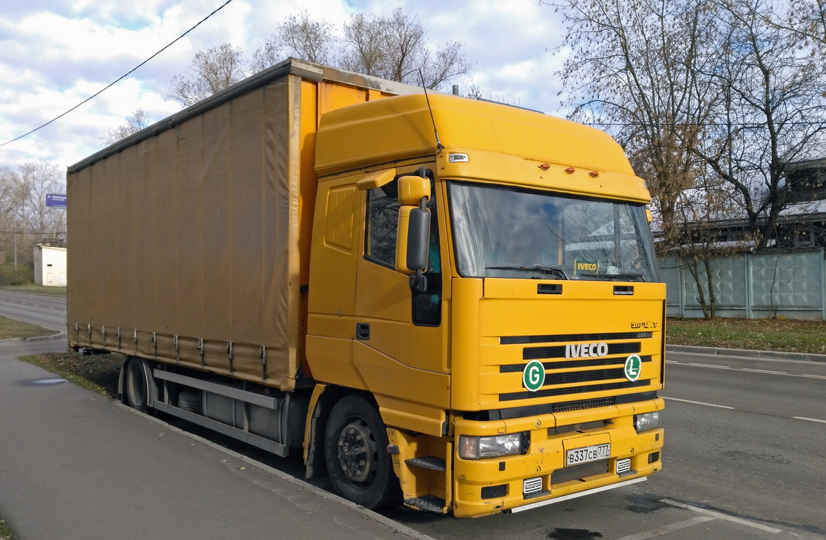 Москва, № В 337 СВ 777 — IVECO EuroStar