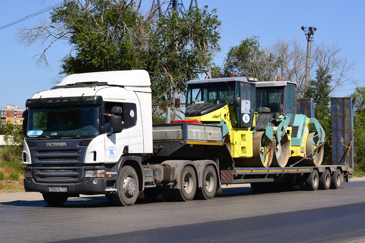 Волгоградская область, № К 306 МЕ 161 — Scania ('2004) P380