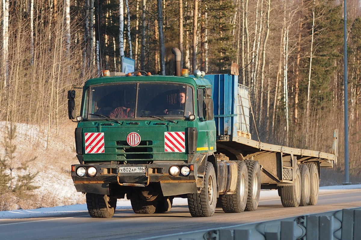 Ханты-Мансийский автоном.округ, № Х 802 АР 186 — Tatra 815-24EN34