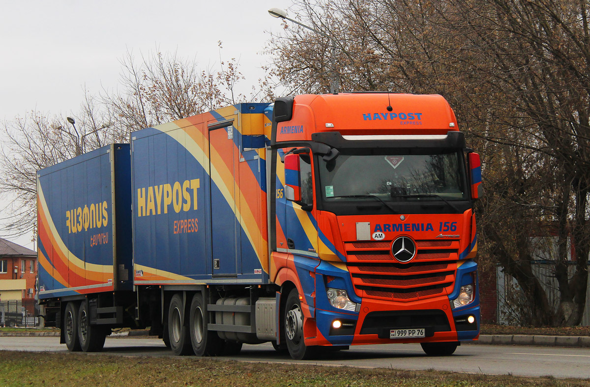 Армения, № 156 — Mercedes-Benz Actros ('2011) 1851