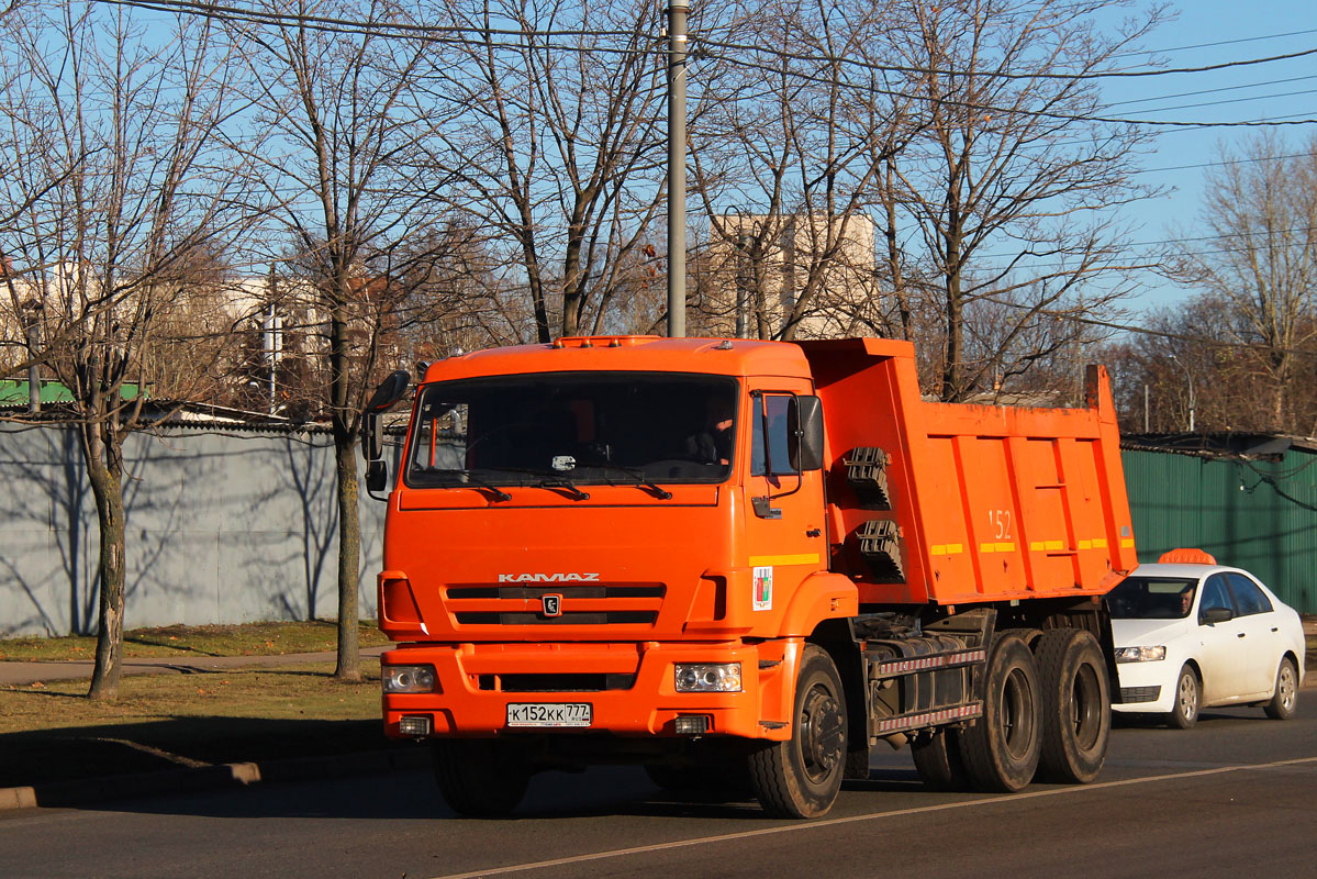 Москва, № К 152 КК 777 — КамАЗ-65115 (общая модель)