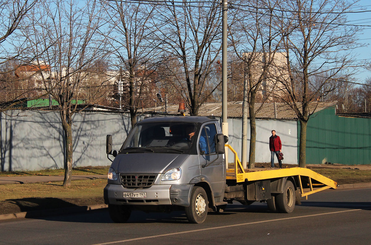 Москва, № В 417 УТ 197 — ГАЗ-331061 "Валдай"