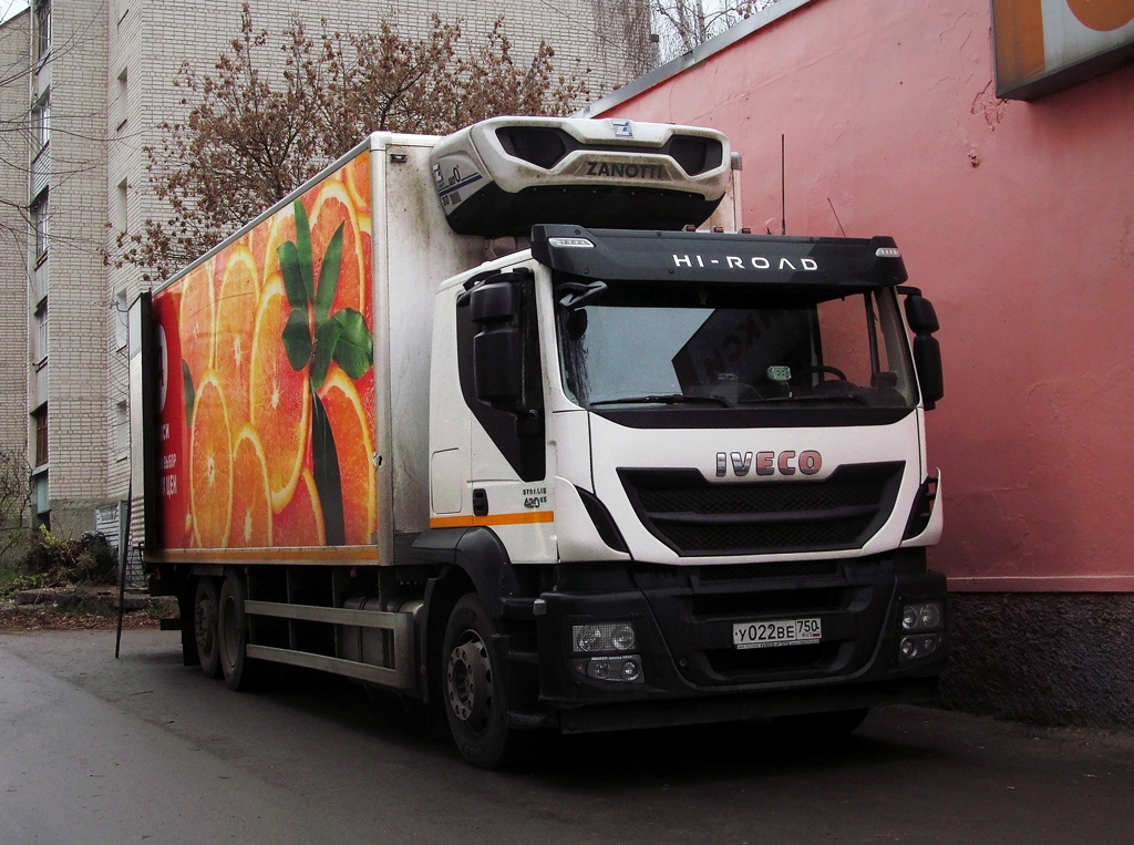 Московская область, № У 022 ВЕ 750 — IVECO Stralis ('2012) 420