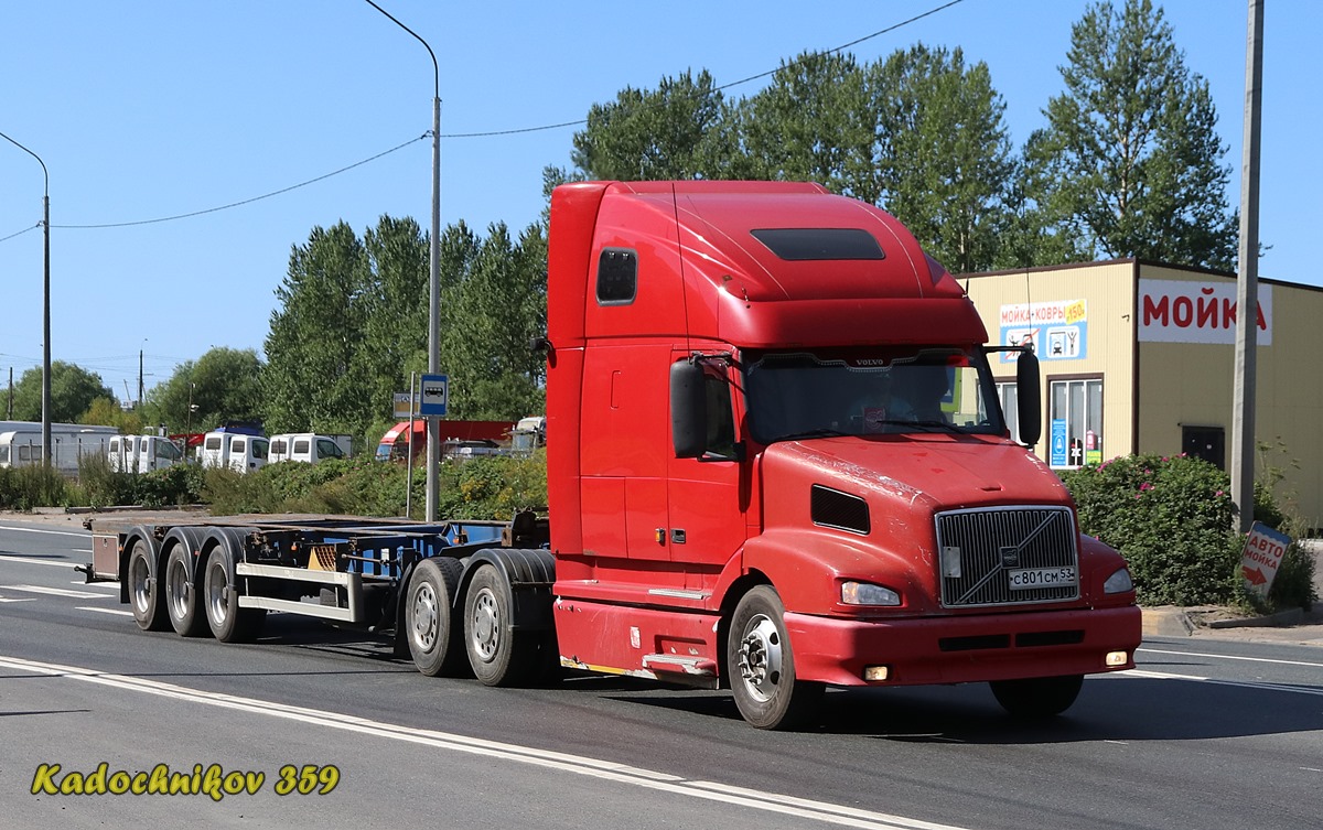 Новгородская область, № С 801 СМ 53 — Volvo VNL660