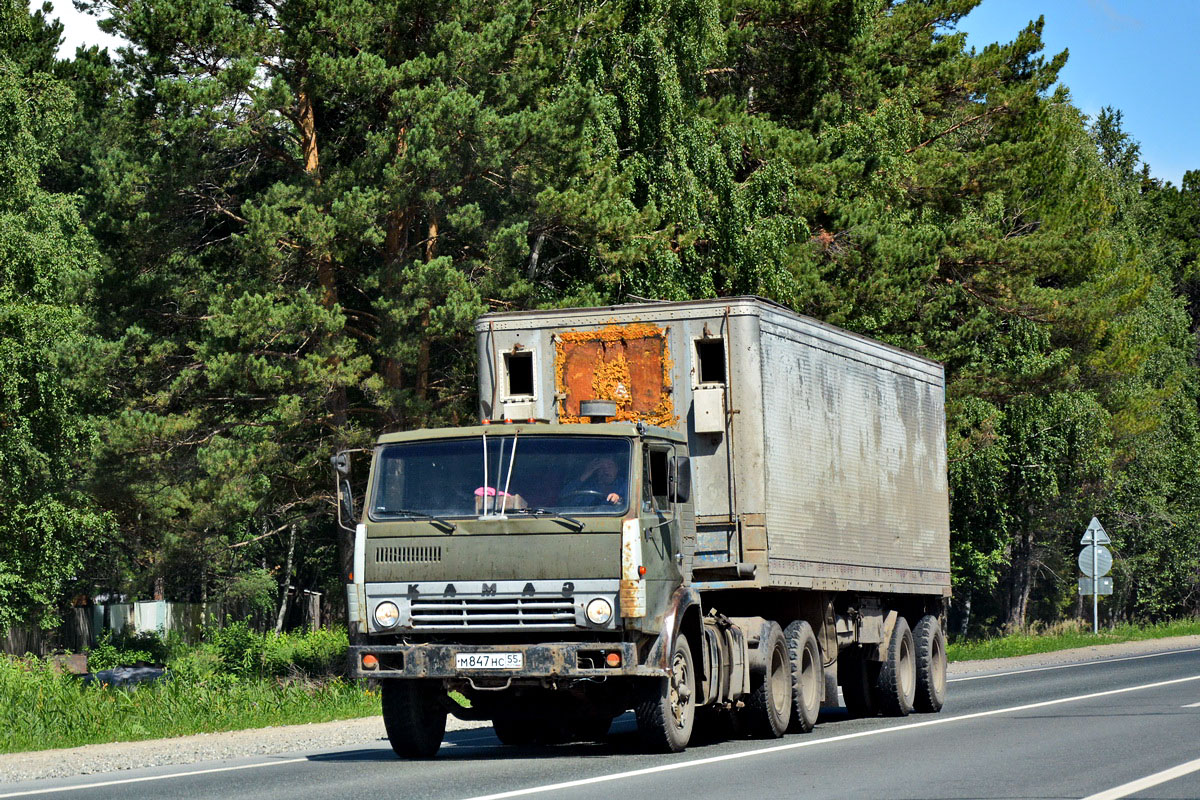 Омская область, № М 847 НС 55 — КамАЗ-5410