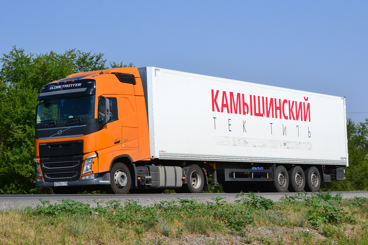 Волгоградская область, № В 378 ОК 134 — Volvo ('2012) FH.420