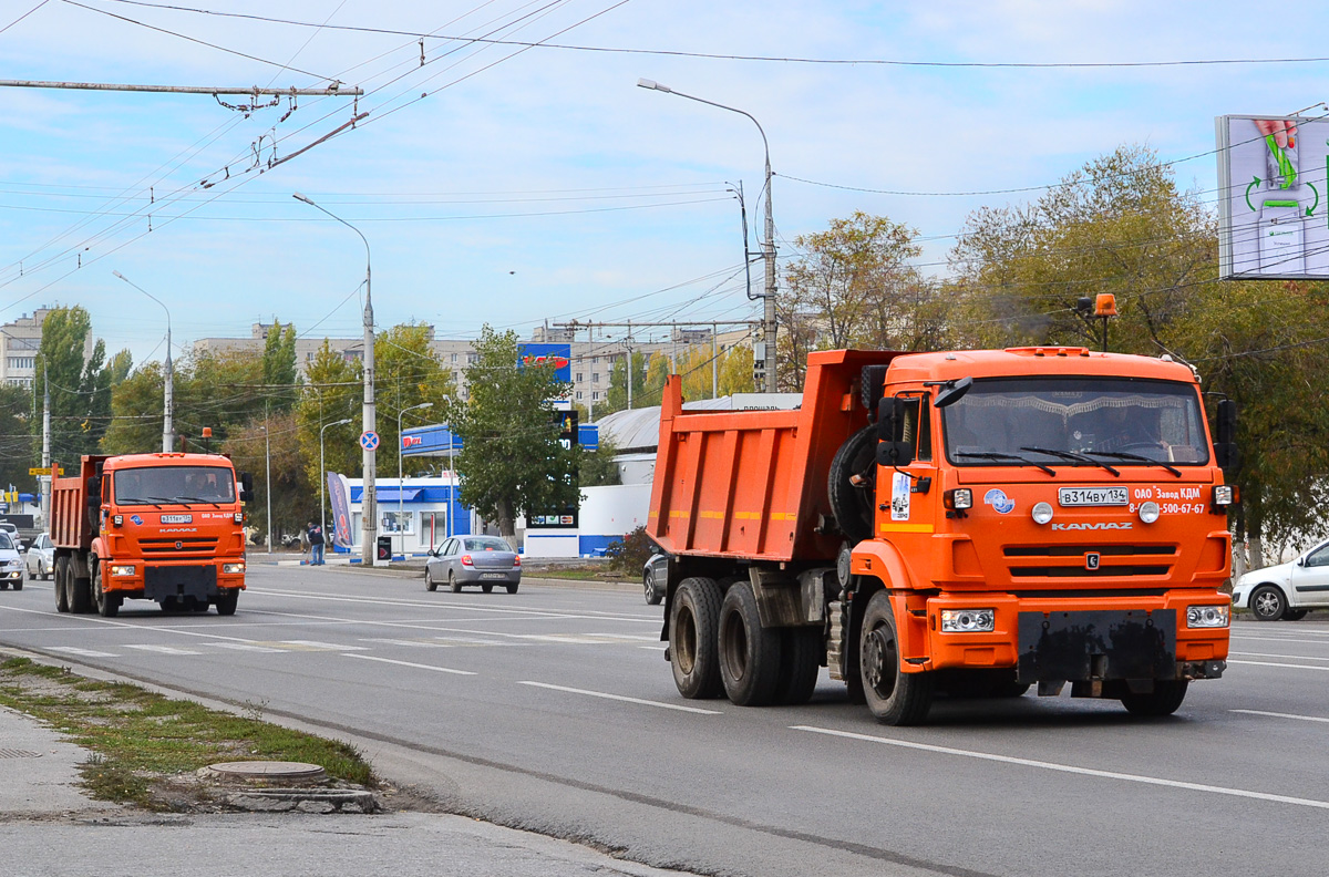 Волгоградская область, № В 311 ВУ 134 — КамАЗ-65115-L4; Волгоградская область, № В 314 ВУ 134 — КамАЗ-65115-L4