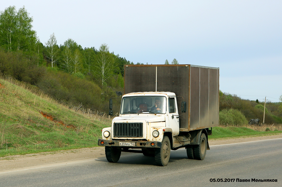 Нижегородская область, № Е 204 МХ 152 — ГАЗ-3307