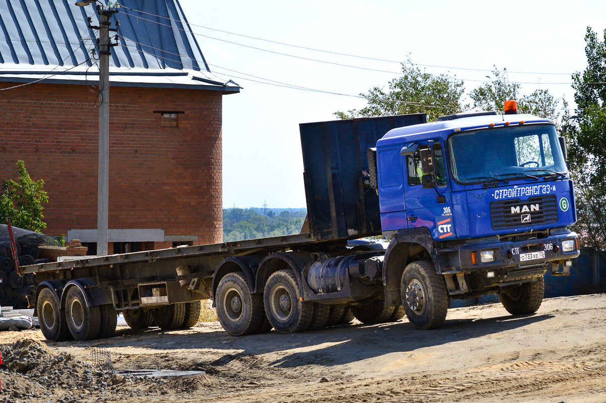 Тюменская область, № О 733 ХЕ 72 — MAN F2000 33.414