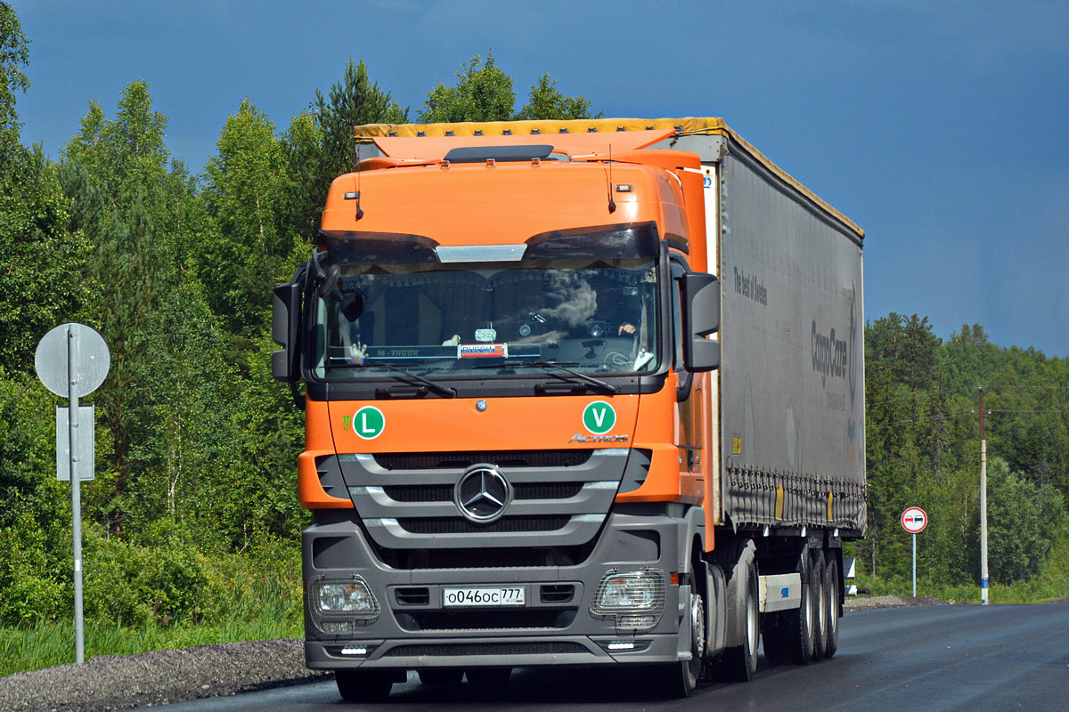 Ханты-Мансийский автоном.округ, № О 046 ОС 777 — Mercedes-Benz Actros '09 1841 [Z9M]