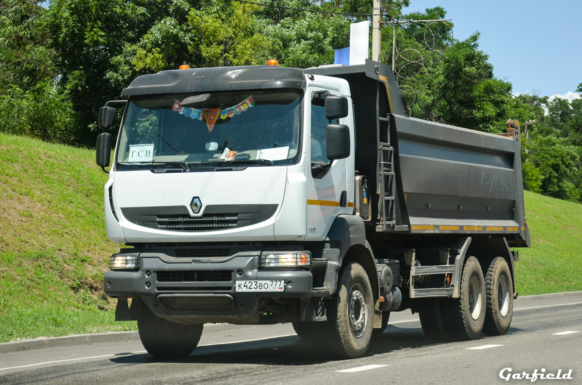 Москва, № К 423 ВО 777 — Renault Kerax [X9P]