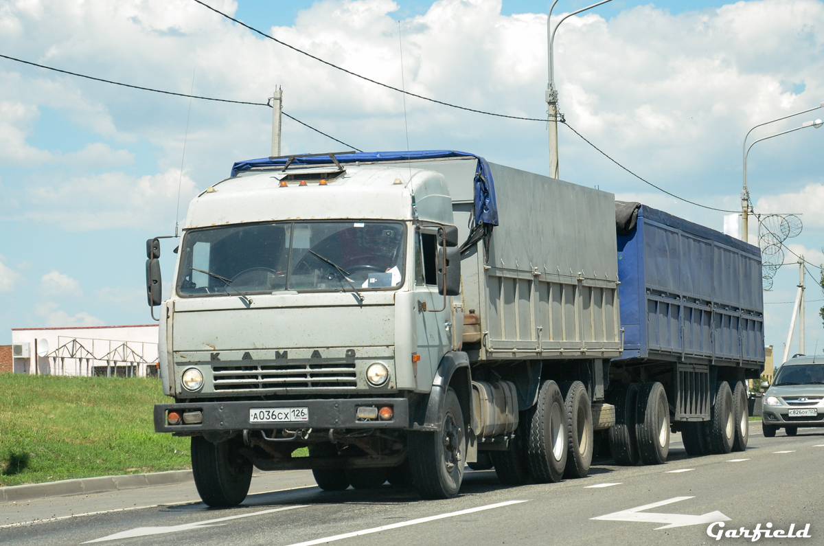 Ставропольский край, № А 036 СХ 126 — КамАЗ-53212