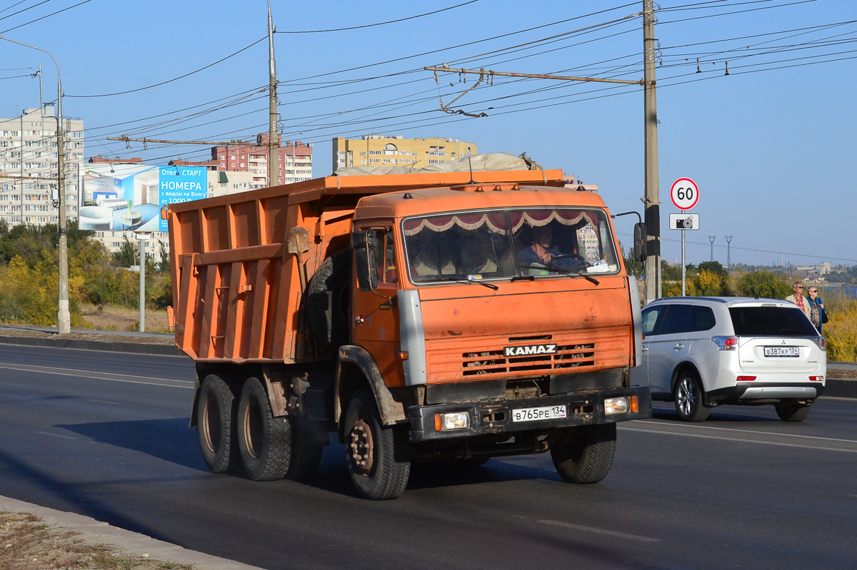 Волгоградская область, № В 765 РЕ 134 — КамАЗ-65115 [651150]