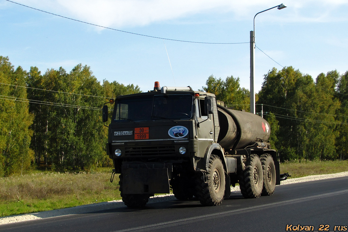 Алтайский край, № Р 230 АА 22 — КамАЗ-43101