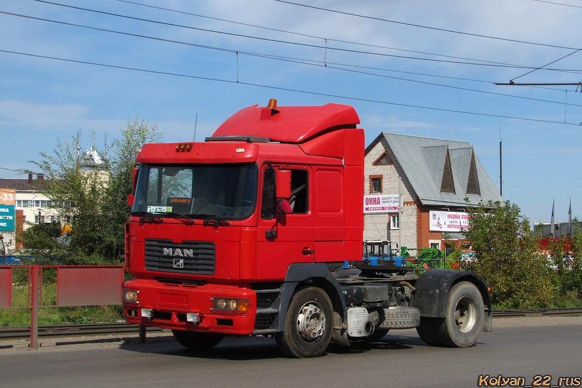 Алтайский край, № АС 875 С 22 — MAN F2000 (общая модель)