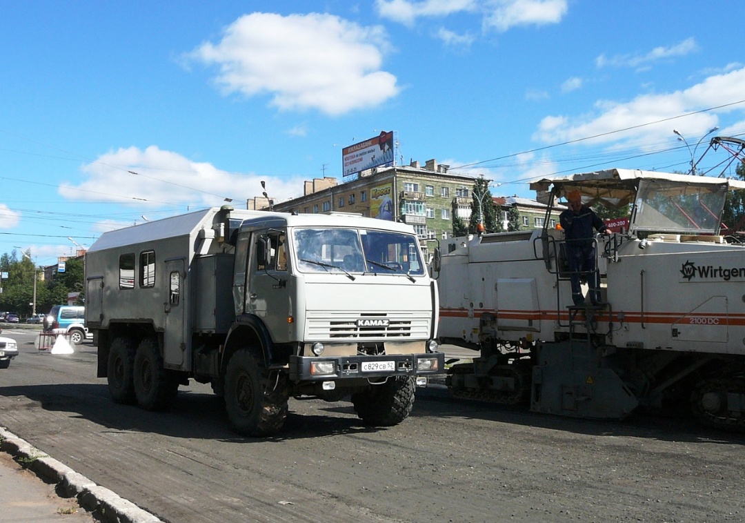 Нижегородская область, № С 829 СВ 52 — КамАЗ-43118-15 [43118R]