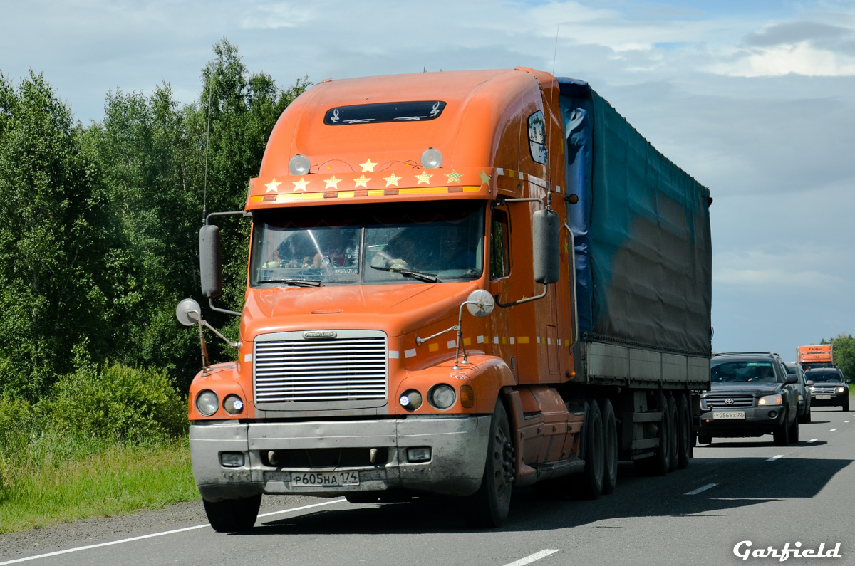 Челябинская область, № Р 605 НА 174 — Freightliner Century Class