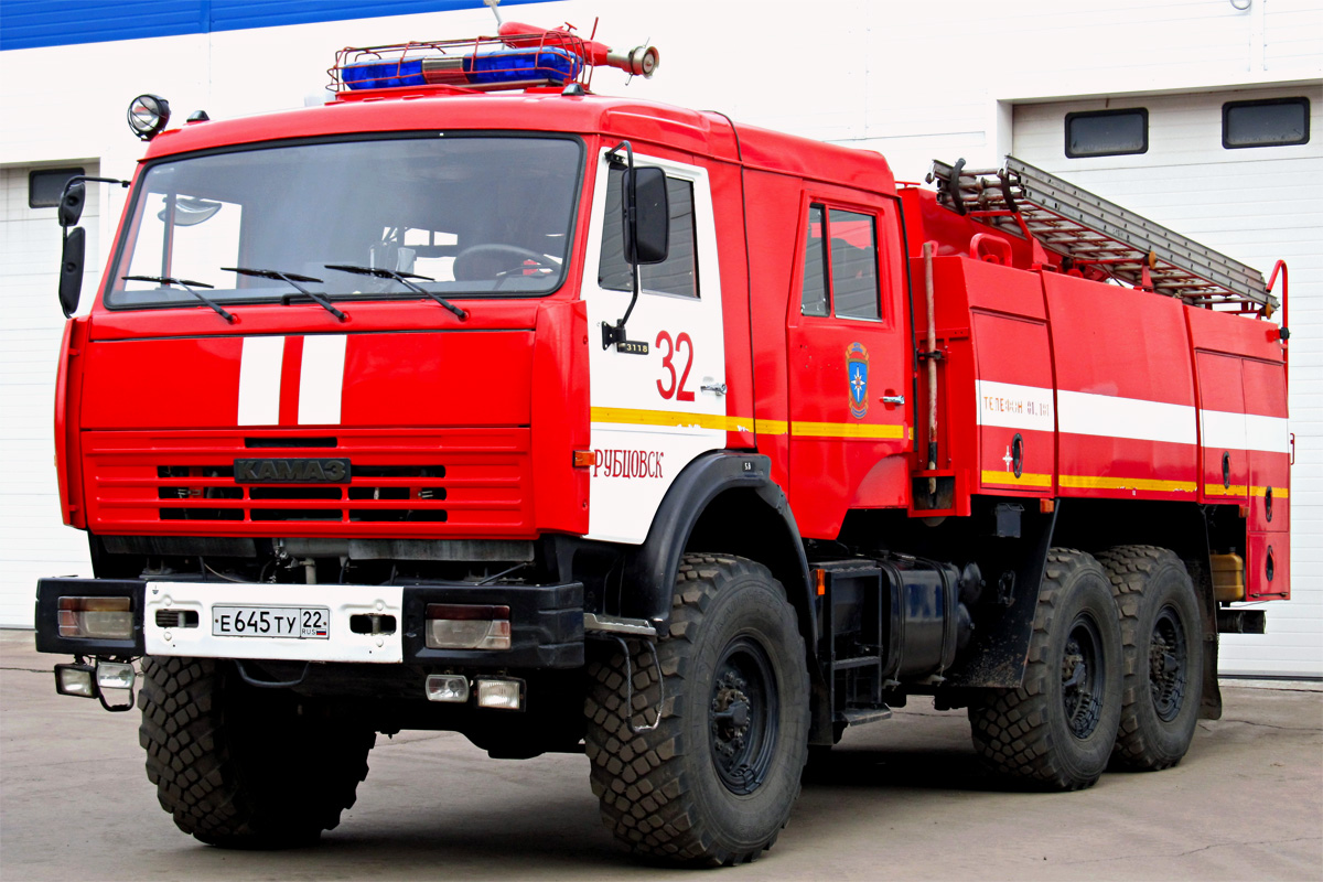 Алтайский край, № Е 645 ТУ 22 — КамАЗ-43118-15 [43118R]