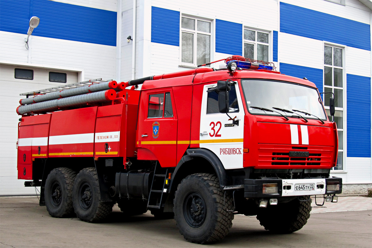 Алтайский край, № Е 645 ТУ 22 — КамАЗ-43118-15 [43118R]