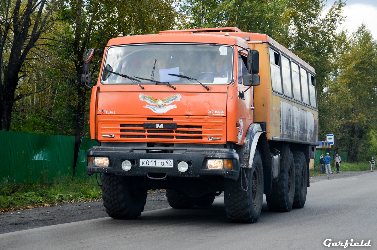 Кемеровская область, № К 011 ТО 42 — КамАЗ-43114-15 [43114R]