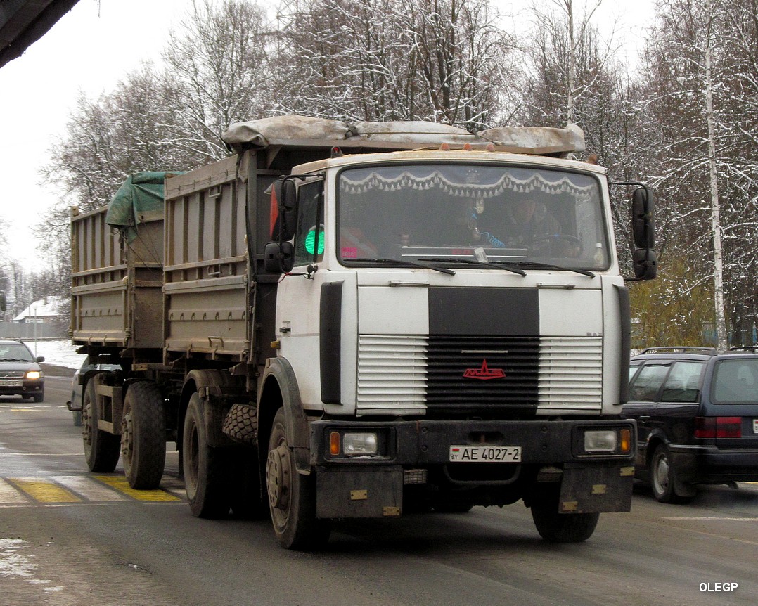 Витебская область, № АЕ 4027-2 — МАЗ-5551 (общая модель)