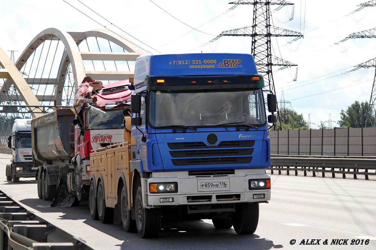 Санкт-Петербург, № Р 859 НВ 178 — Shaanxi Shacman F3000 SX331x