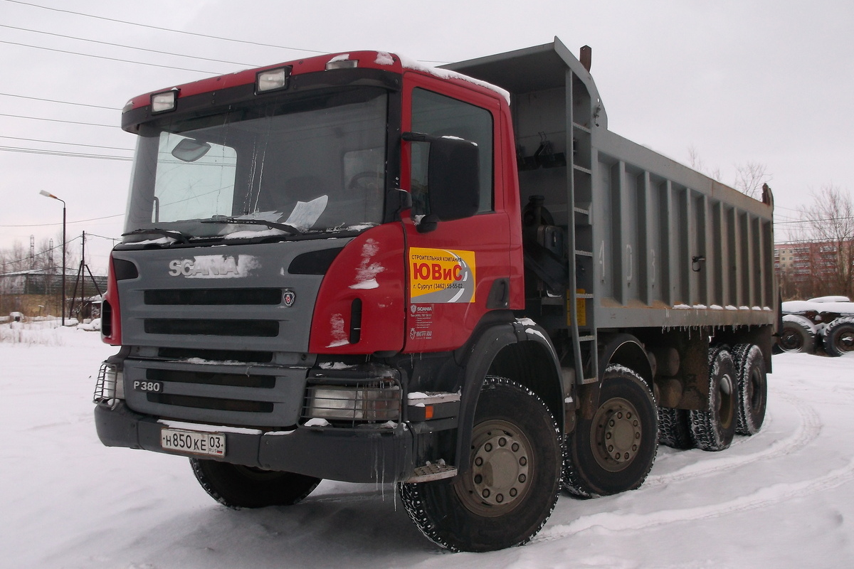 Ханты-Мансийский автоном.округ, № Н 850 КЕ 03 — Scania ('2004) P380