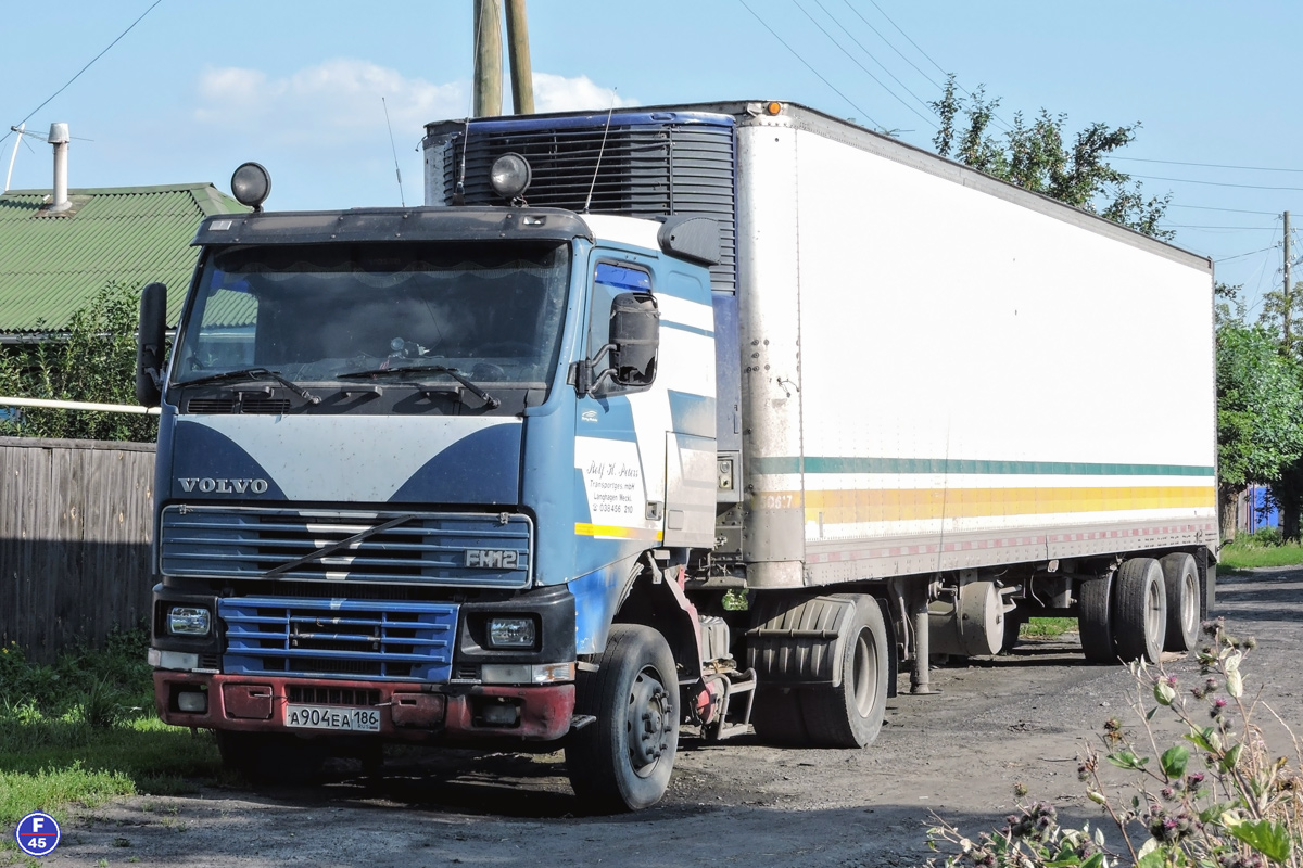 Ханты-Мансийский автоном.округ, № А 904 ЕА 186 — Volvo ('1993) FH12.380