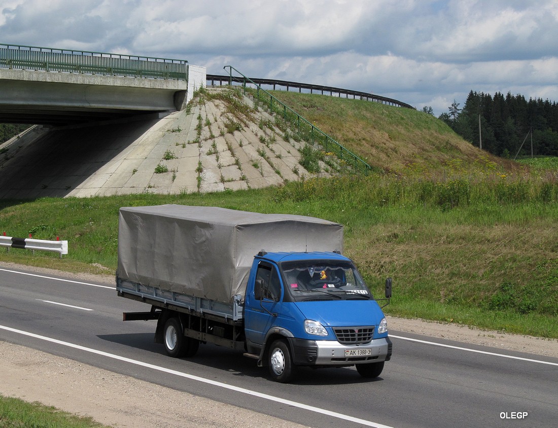 Гомельская область, № АК 1388-3 — ГАЗ-3310 (общая модель)