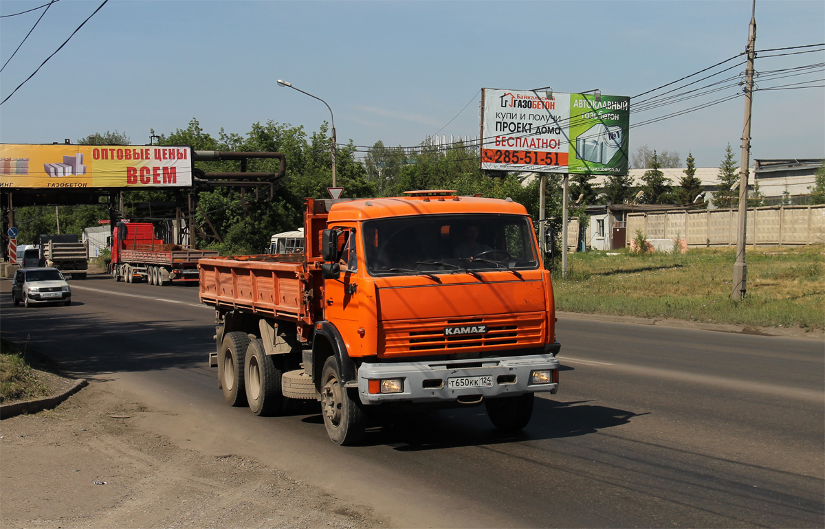 Красноярский край, № Т 650 КК 124 — КамАЗ-65115-15 [65115R]