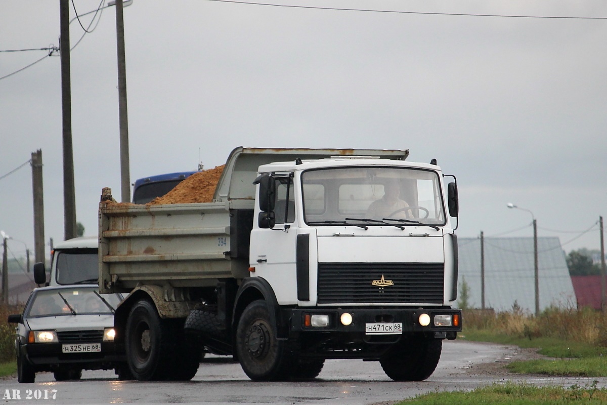 Тамбовская область, № Н 471 СК 68 — МАЗ-555102