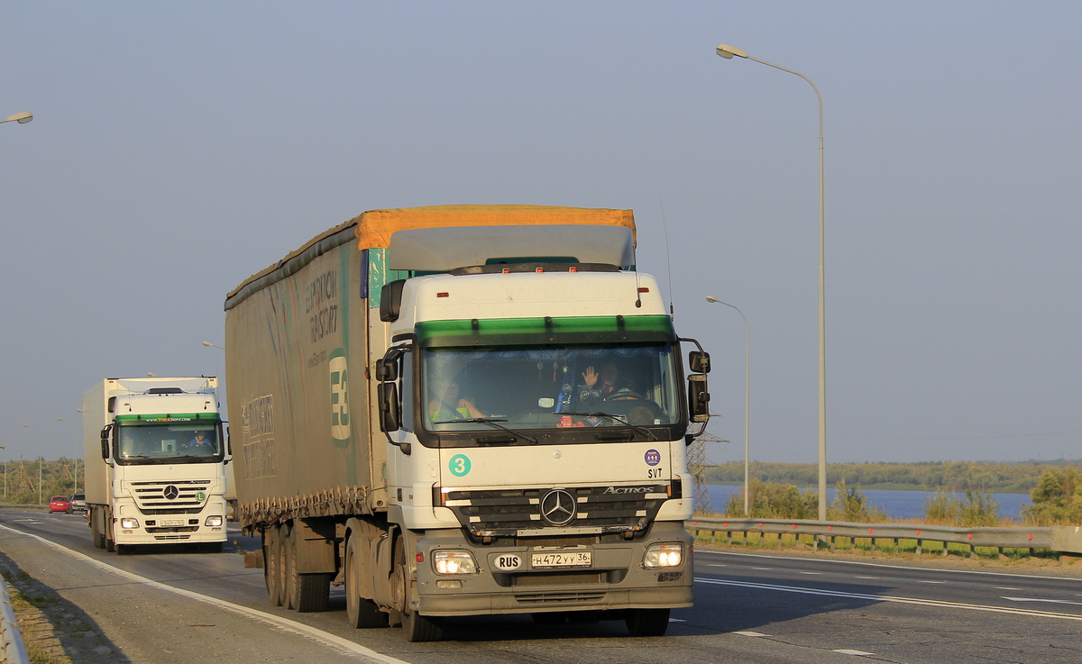 Воронежская область, № Н 472 УУ 36 — Mercedes-Benz Actros ('2003) 1841