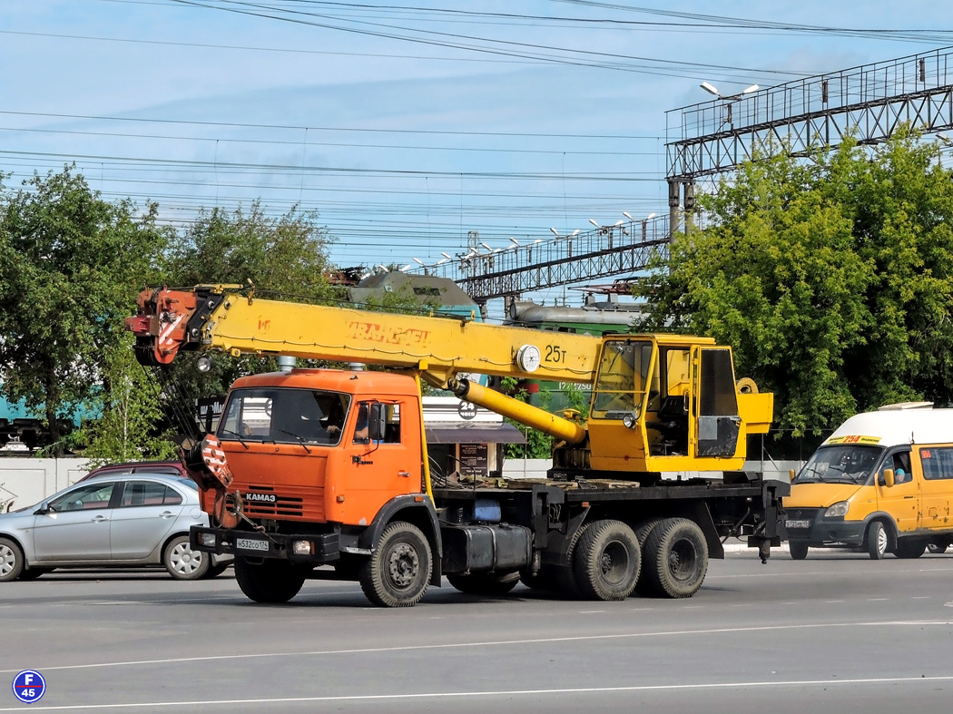 Тюменская область, № Н 532 СО 174 — КамАЗ-65115 [651150]